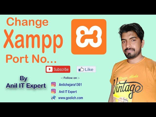 Change default Apache port in XAMPP | Fix MySQL Port | Change Port 80 and Port 443 in XAMPP Server