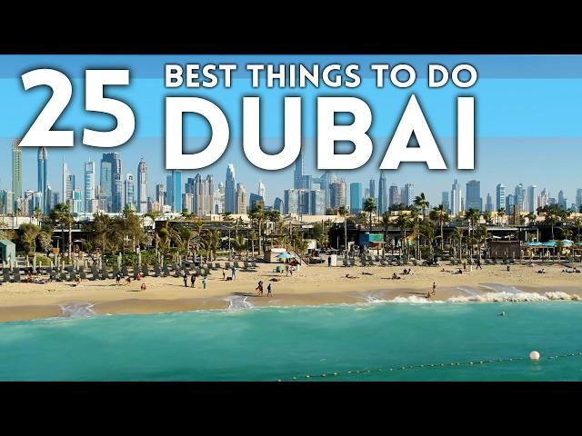 Best Things To Do in Dubai UAE 2025 4K