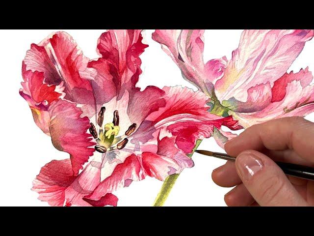 3 Tips To Instantly Improve Your Watercolor Flowers