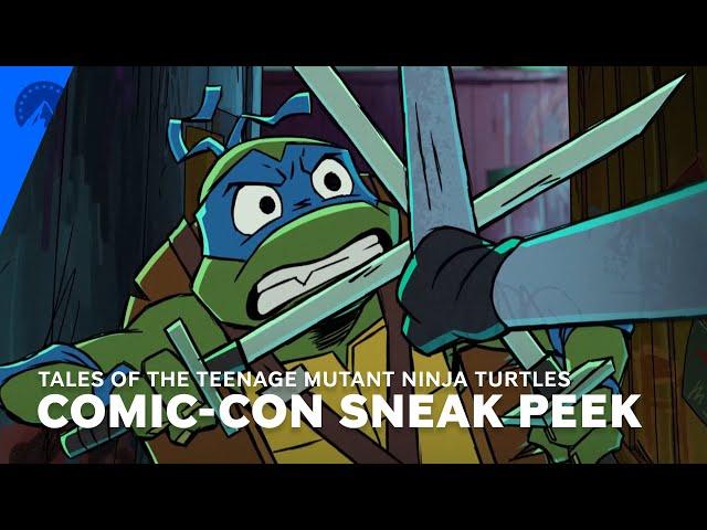 Tales of the Teenage Mutant Ninja Turtles | Comic-Con Sneak Peek | Paramount+