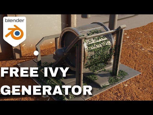 Ivy Generator for Blender addon Beginner