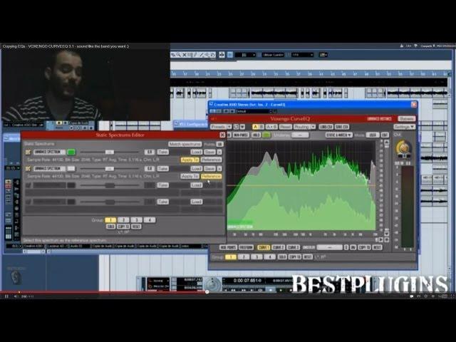 Copying EQs - VOXENGO CURVEEQ 3.1 - sound like the band you want :)