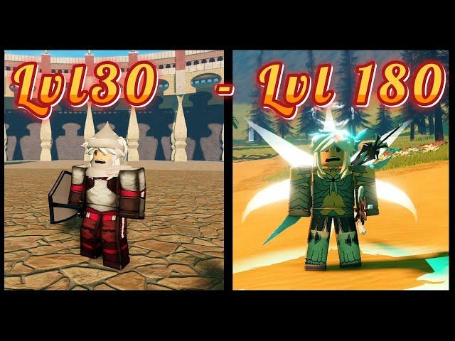 Sword Blox Online: Rebirth | Power Leveling Guide Level 30 - Level 180