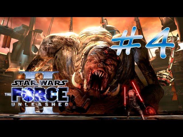 Прохождение Star Wars: The Force Unleashed II (PC) #4 - Кейто-Неймодия - Арена Тарко-Се - Горог