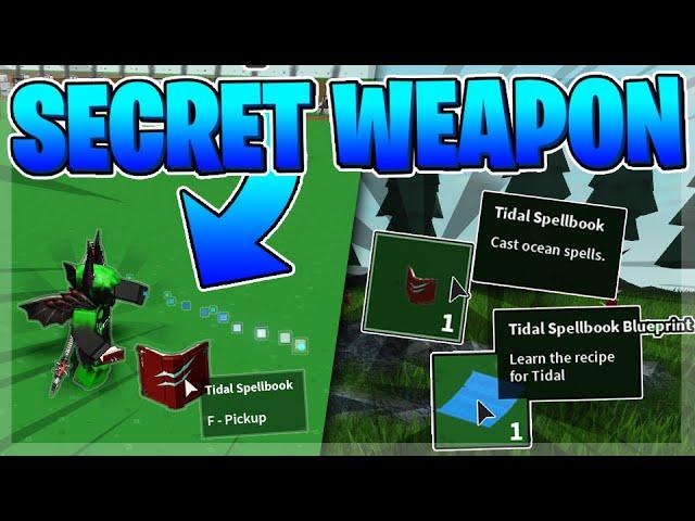  How to Get the SECRET WEAPON in Roblox Islands FAST! (TIDAL SPELLBOOK)