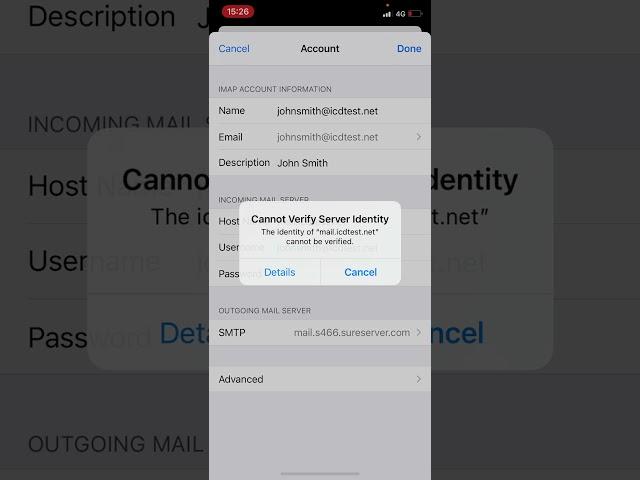 How to Fix "Cannot Verify Server Identity" Mail Error on Your iPhone