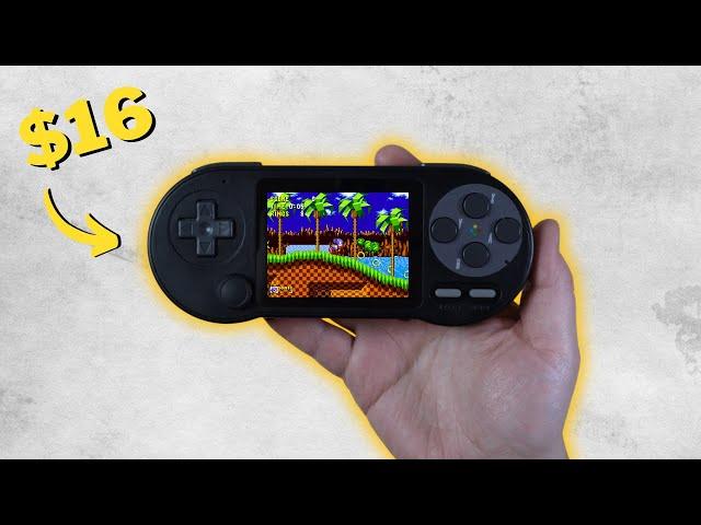 This $16 AliExpress Retro Handheld Is Actually GREAT | DataFrog SF2000 Review