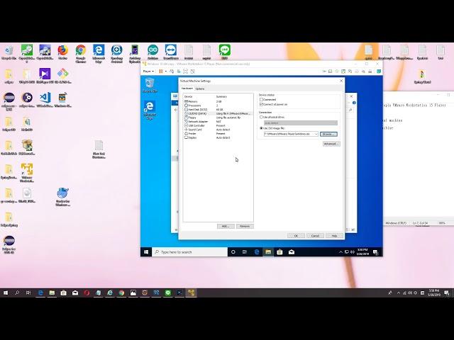 How to Enable Copy and Paste and Drag and Drop in VMware Workstation 15 Player