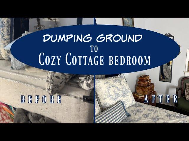 Before & After Cozy Cottage Bedroom Makeover