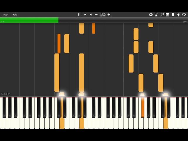 Hollow Knight - Hornet (synthesia)