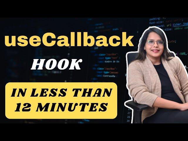 Usecallback React Hooks | React Hooks Tutorial