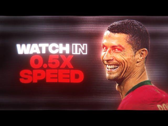 WATCH THIS EDIT IN 0.5X SPEED [4K] Portugal vs Spain