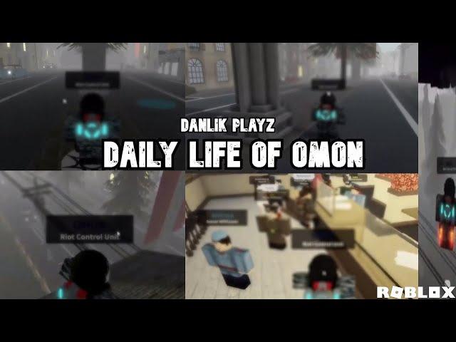 Daily life of OMON | Military simulator 1 | Roblox.