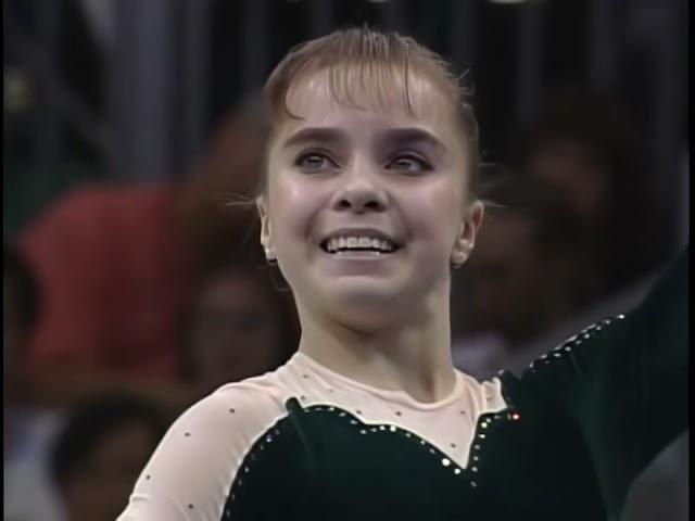 [HDp60] Lilia Podkopayeva (UKR) Floor Event Finals 1996 Atlanta Olympic Games