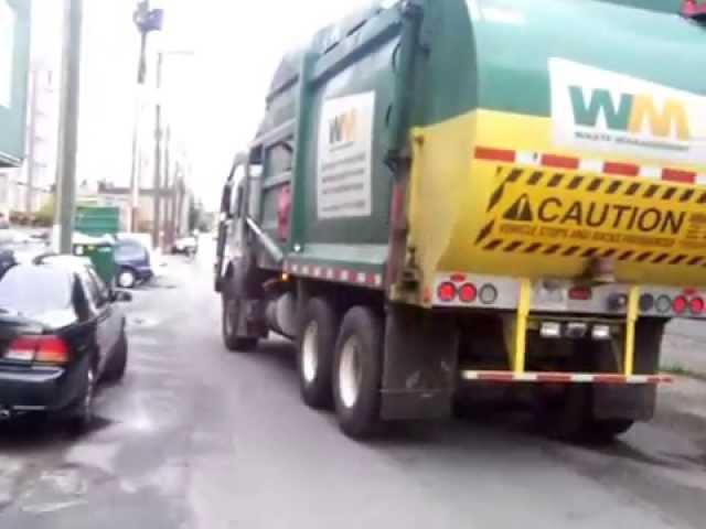 WASTE MANAGEMENT Garbage Truck Vancouver and I got a TOY GARBAGE TRUCK!