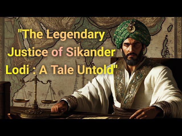 Sikandar Lodi's Clever Justice - "A Case of Gold Mohurs"