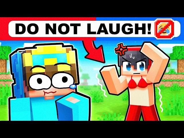 DO NOT LAUGH in Minecraft!