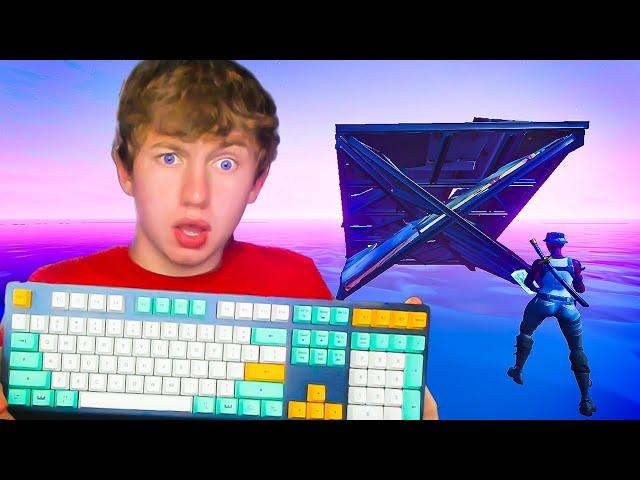 I Tried the NEW Best Keyboard Ever... (Broke The Game)