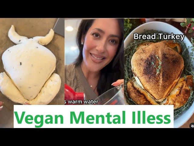 Hungry Vegan Makes Bread In Shape Of Turkey (Plantiful Kiki's Thanksgiving)