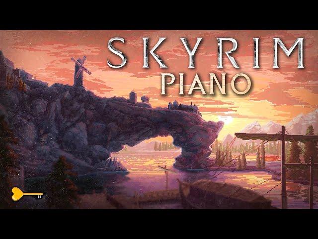 Skyrim but it's piano