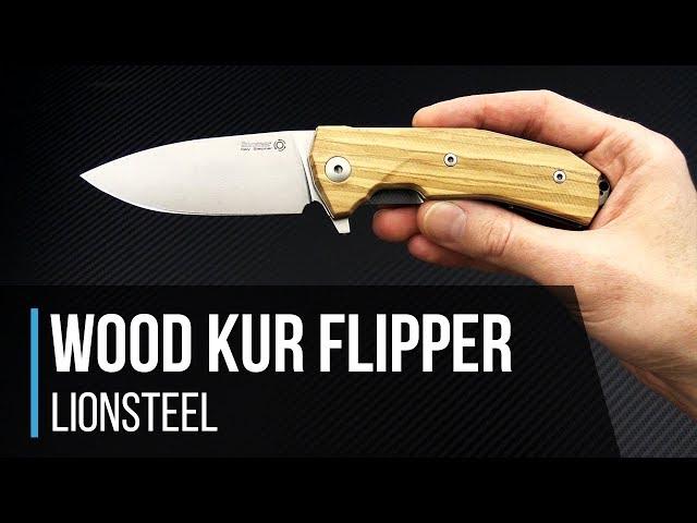 LionSteel Wood Kur Flipper Overview