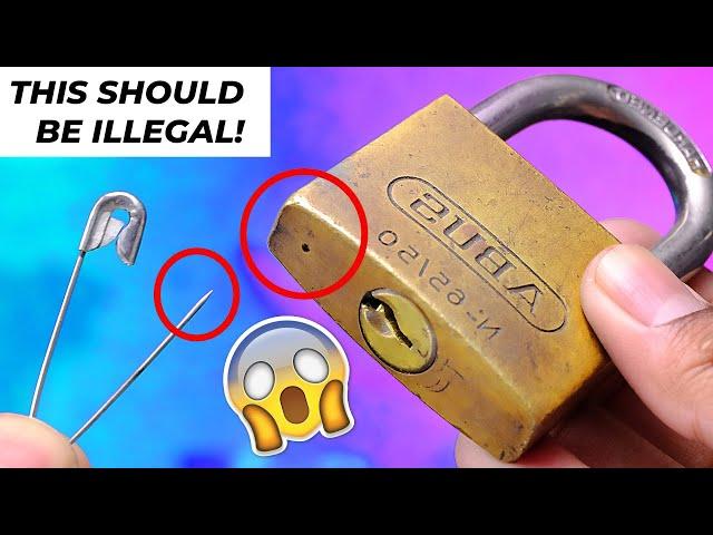 2 ILLEGAL Ways to Open a Lock - Part 3