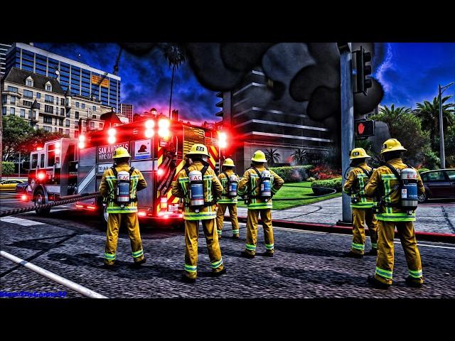 I'm a FireFighter in GTA 5 and Here's What Happens on day 23