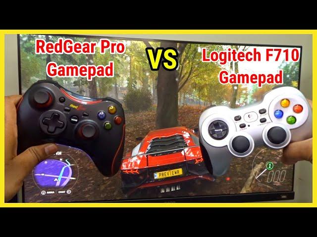 Logitech F710 vs Redgear Pro Wireless Gamepad Comparison