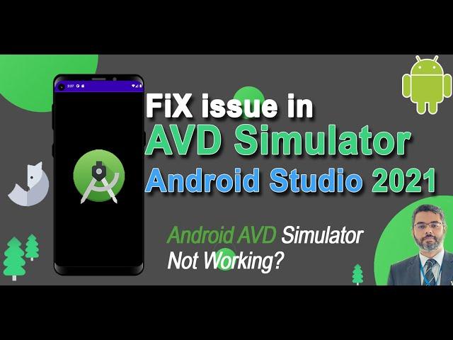 Android AVD Simulator not Working | Fix AVD Simulator in Android Studio | AVD Simulator Black Screen