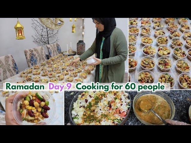 Watch and Earn Rewards for Feeding 60 people - Cooking and packing iftar packs