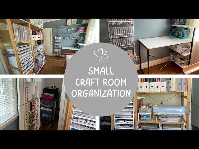 Craft Room Organization | Small Craft Room |***Jessica Grace***