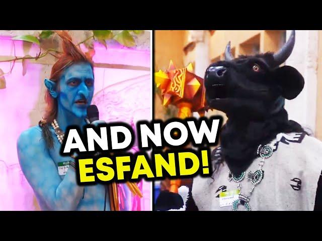 Sodapoppin Roasting Esfand In Front of EVERYONE... (OnlyFangs IRL Meeting)