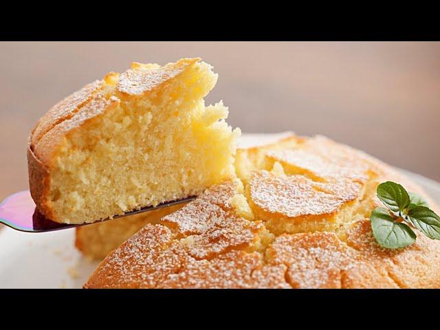 Delicious cake on 1 egg  I knead the dough with a fork in 5 minutes! lemon pie recipe