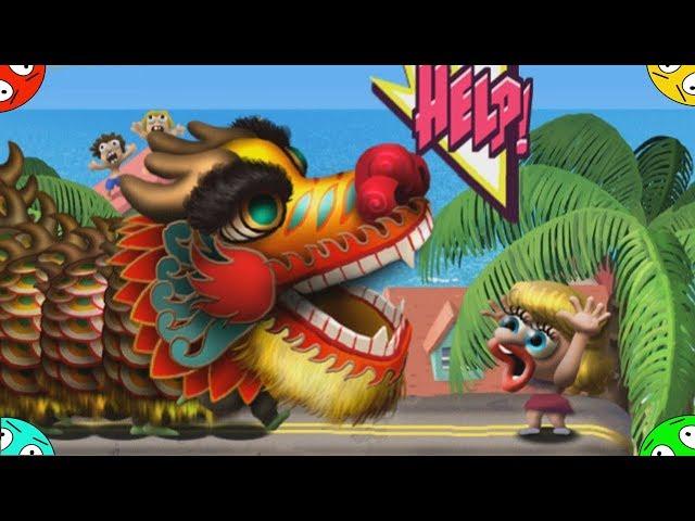  ТОЛПА ЗОМБИ #2 в игре Zombie Tsunami цунами мультик игра для крутых детей
