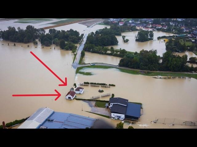 Die Hochwasser-Katastrophe von oben | Niederösterreich