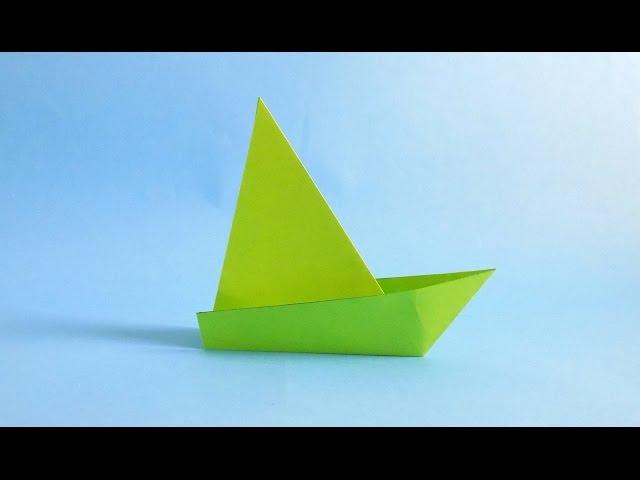 How to make a boat origami paper for beginners, origami boat