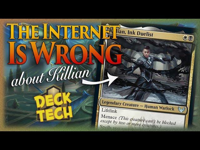 MTG Killian, Ink Duelist Deck Tech Commander EDH - The Internet Is Wrong