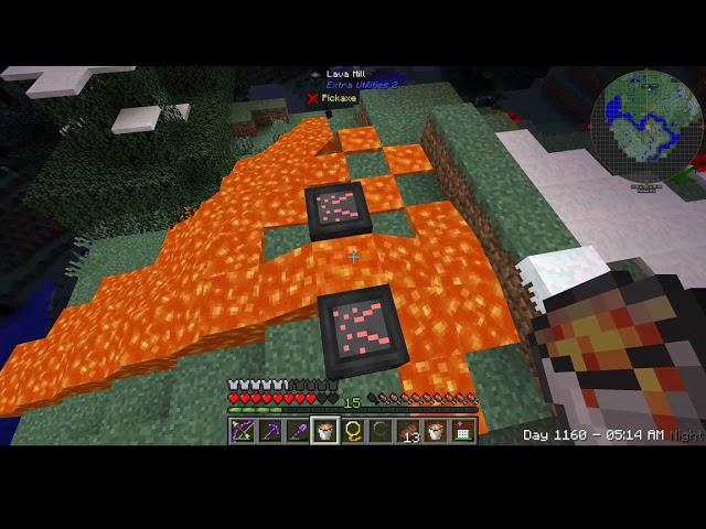 Extra Utilities 2 - Lassos, Glass Cutter, and Lava Mill (MINECRAFT FTB BEYOND)