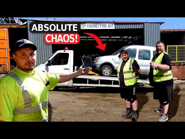 The Messers Strike Again! Utter Chaos as Mystery Van Arrives At The Yard!