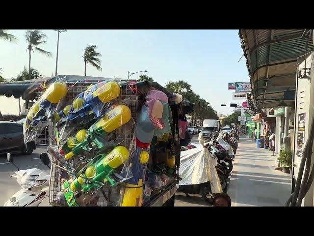 [4K] SONGKRAN 2024 - Soi 6 Pattaya Thailand | Water Festival Thailand