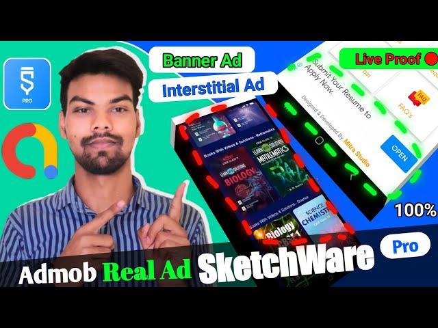 How To Implement Real Admob Banner And Interstitial Ad In SketchWare Pro rc03 Without Custom Blocks