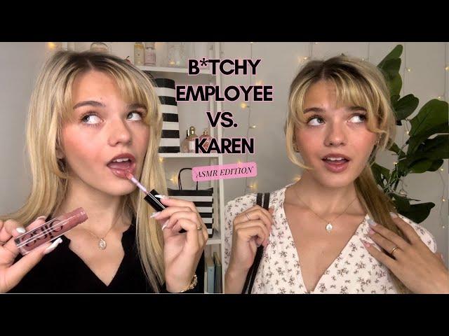 ASMR B*tchy Sephora Employee Vs. Karen Customer Roleplay 