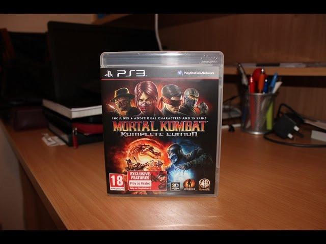 Mortal Kombat 9 Komplete Edition Unboxing (PS3)