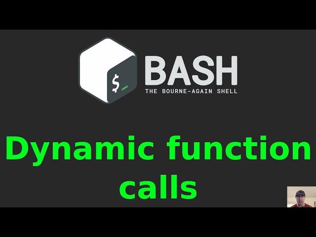 Call a Dynamically Created Function Name in a Shell Script