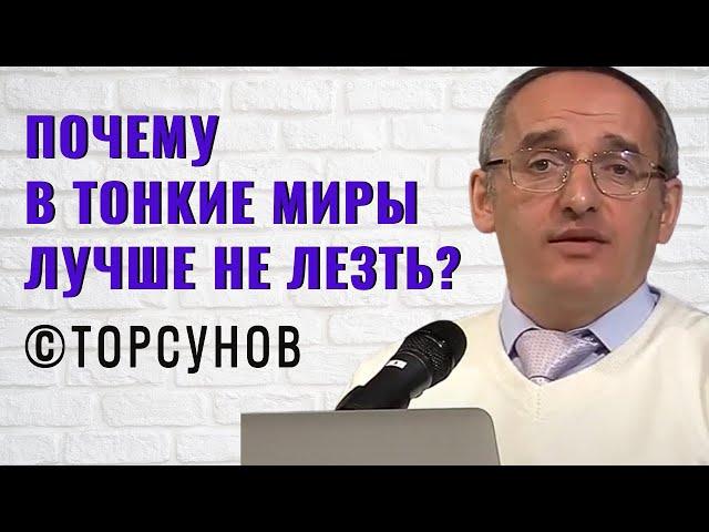 Почему в Тонкие Миры лучше не лезть? Торсунов лекции