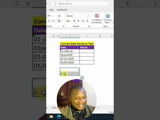 How to Convert Dates Stored as Text in Excel