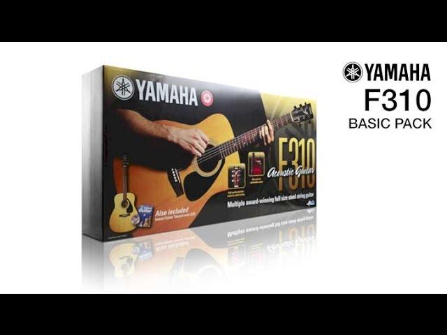 Yamaha F310 Acoustic Guitar Basic Pack Overview