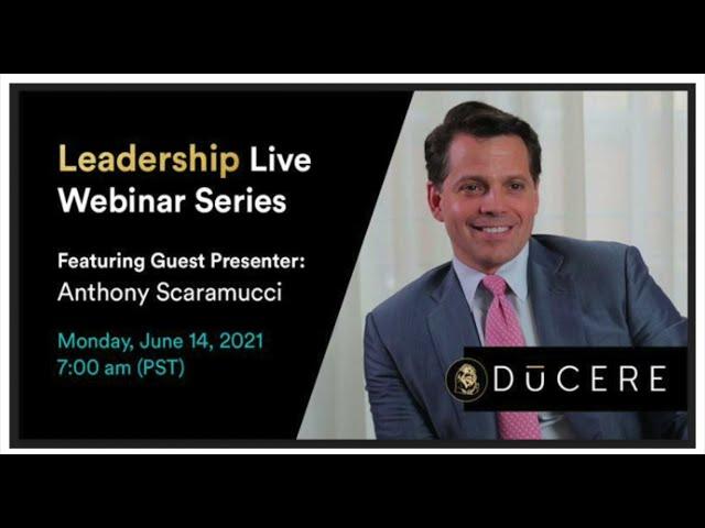 Anthony Scaramucci – Dealing with change, Trump, Bitcoin, UFOs and Leadership