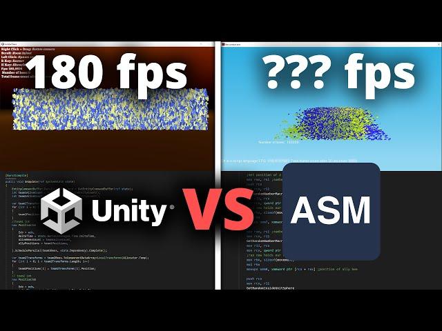 Unity DOTS vs Assembly Benchmark - Which is fastest?