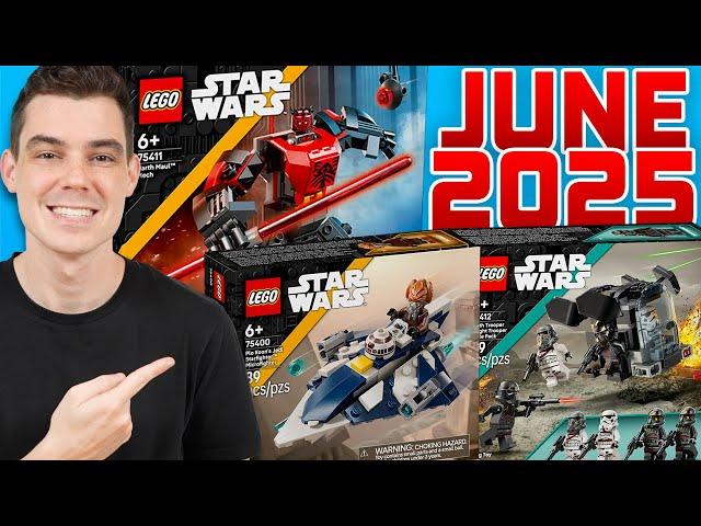LEGO Star Wars JUNE 2025 SETS REVEALED! (Plo Koon is GREAT!)